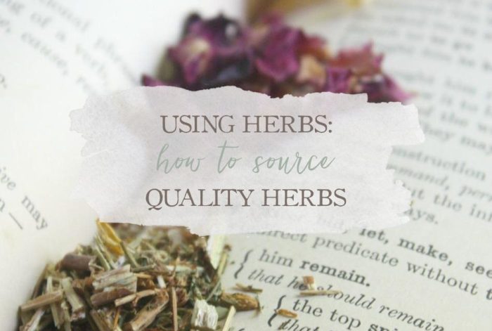 Importance of quality sourcing in herbal remedies
